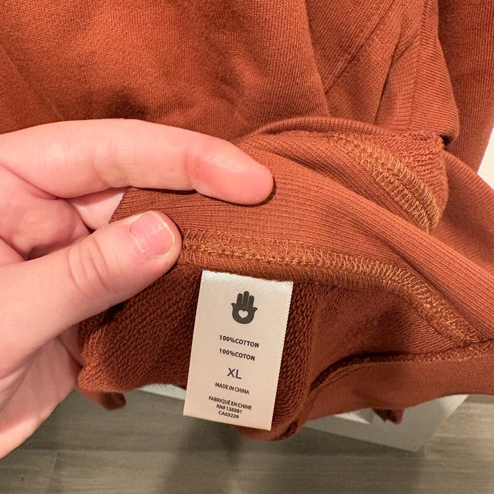 Spiritual Gangster Warrior Classic Hoodie in Rich Sienna - Picture 8 of 12